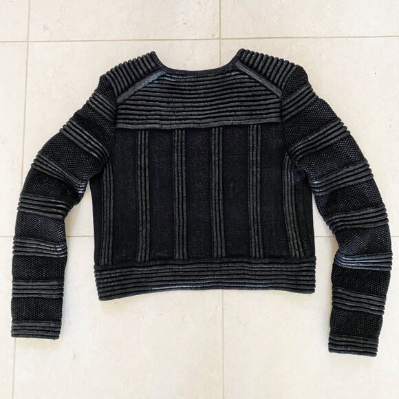 Isabel Marant Coated Cardigan in Black, size 36. Fits like a size 2 - Picture 7 of 9
